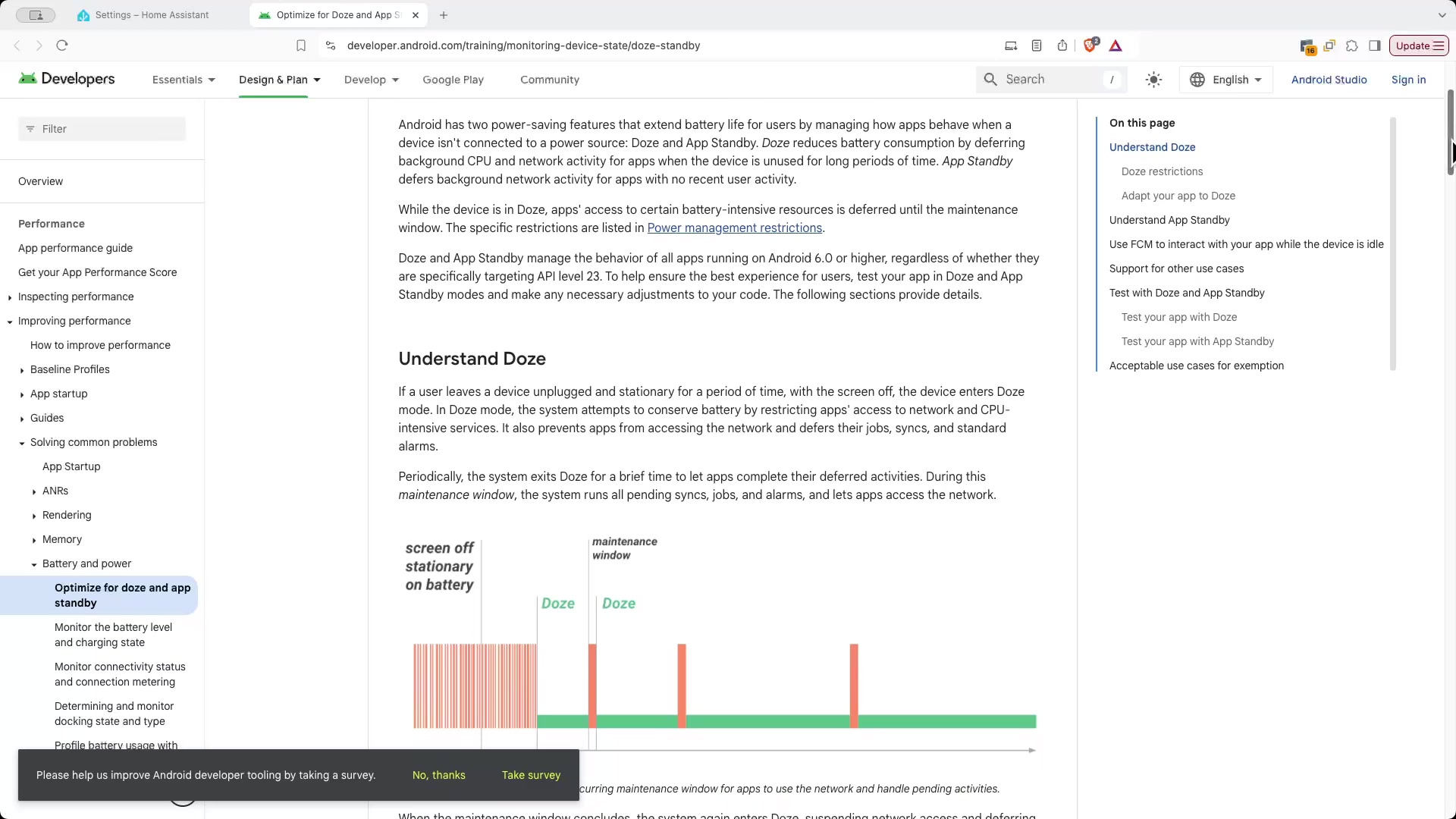 Optimizing Zone Performance on Android Devices demonstration at 212.0s