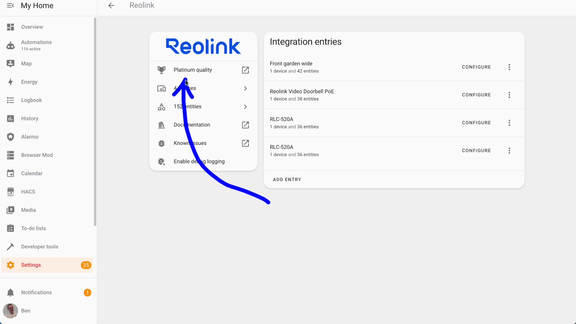 Seamless Home Assistant Integration demonstration at 324.0s