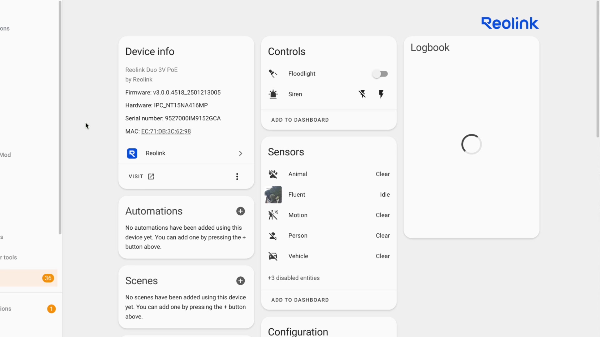 Seamless Home Assistant Integration demonstration at 358.0s