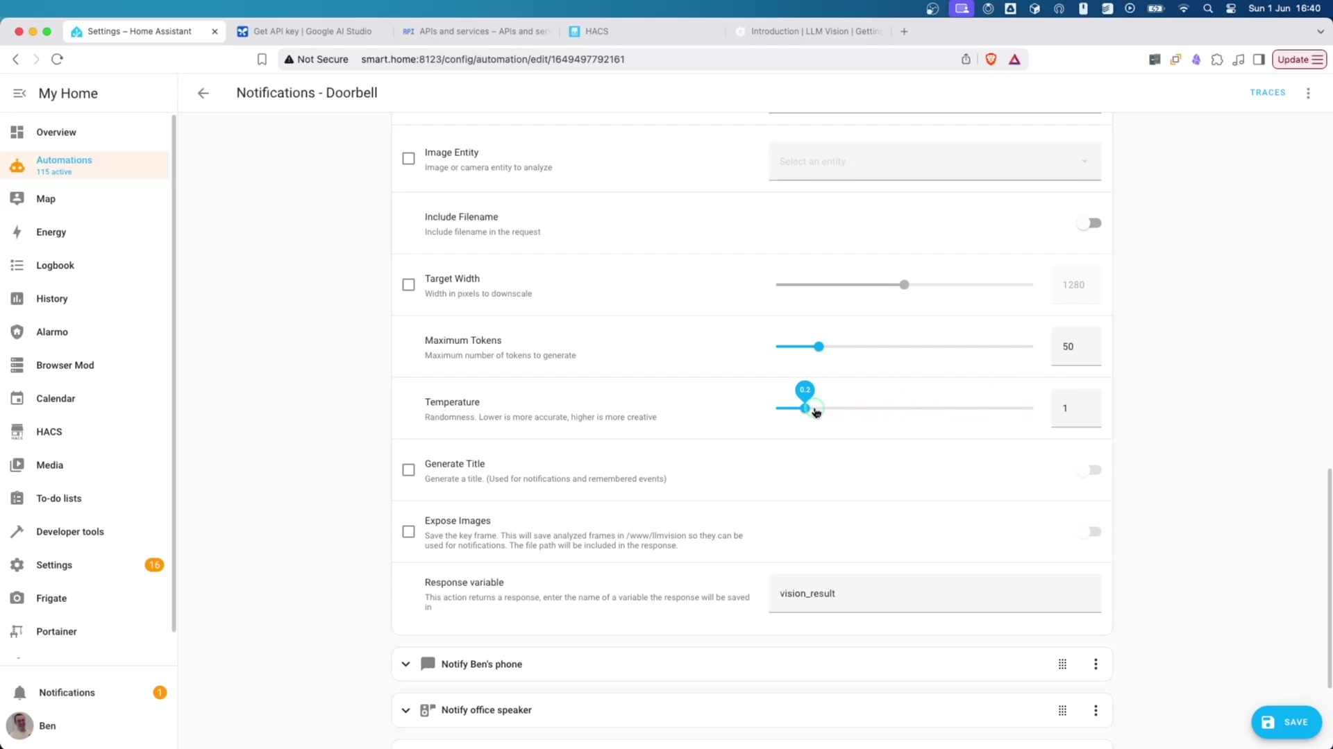 Building the Automation demonstration at 229.0s
