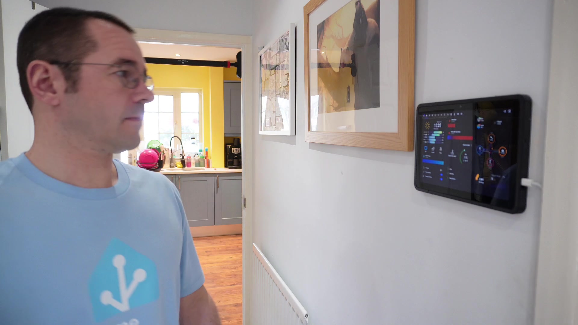 Introduction to the Smart Home Dashboard 2025 demonstration at 49.0s