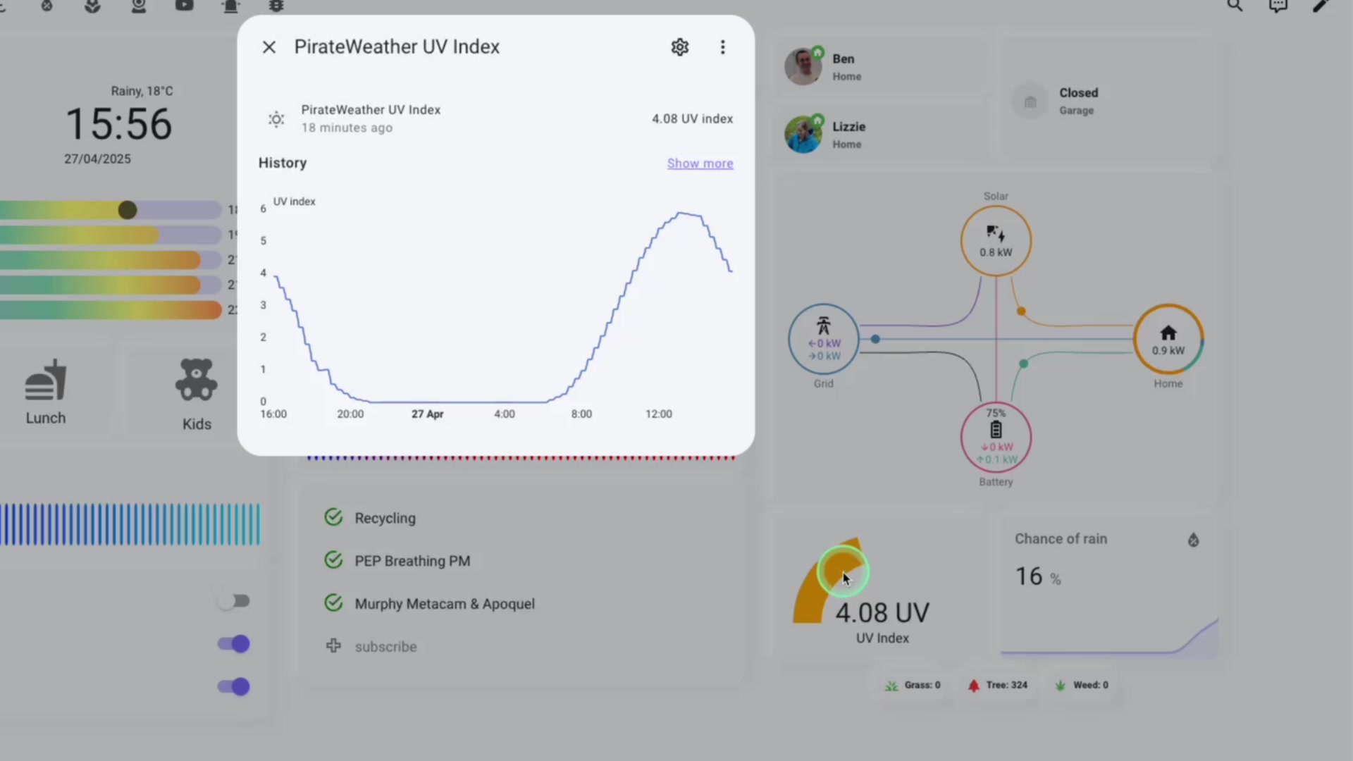 Local Weather Insights demonstration at 311.0s