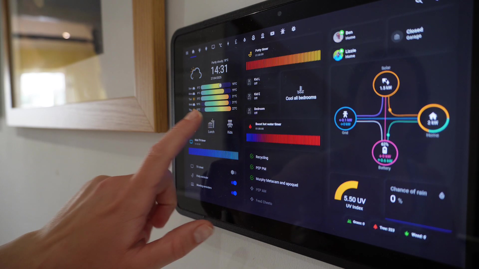 Custom Automation: The Lunch Button demonstration at 338.0s