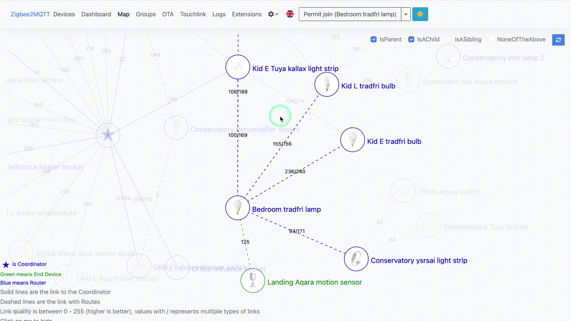 The ZigBee Mesh: Patience is Key demonstration at 408.0s