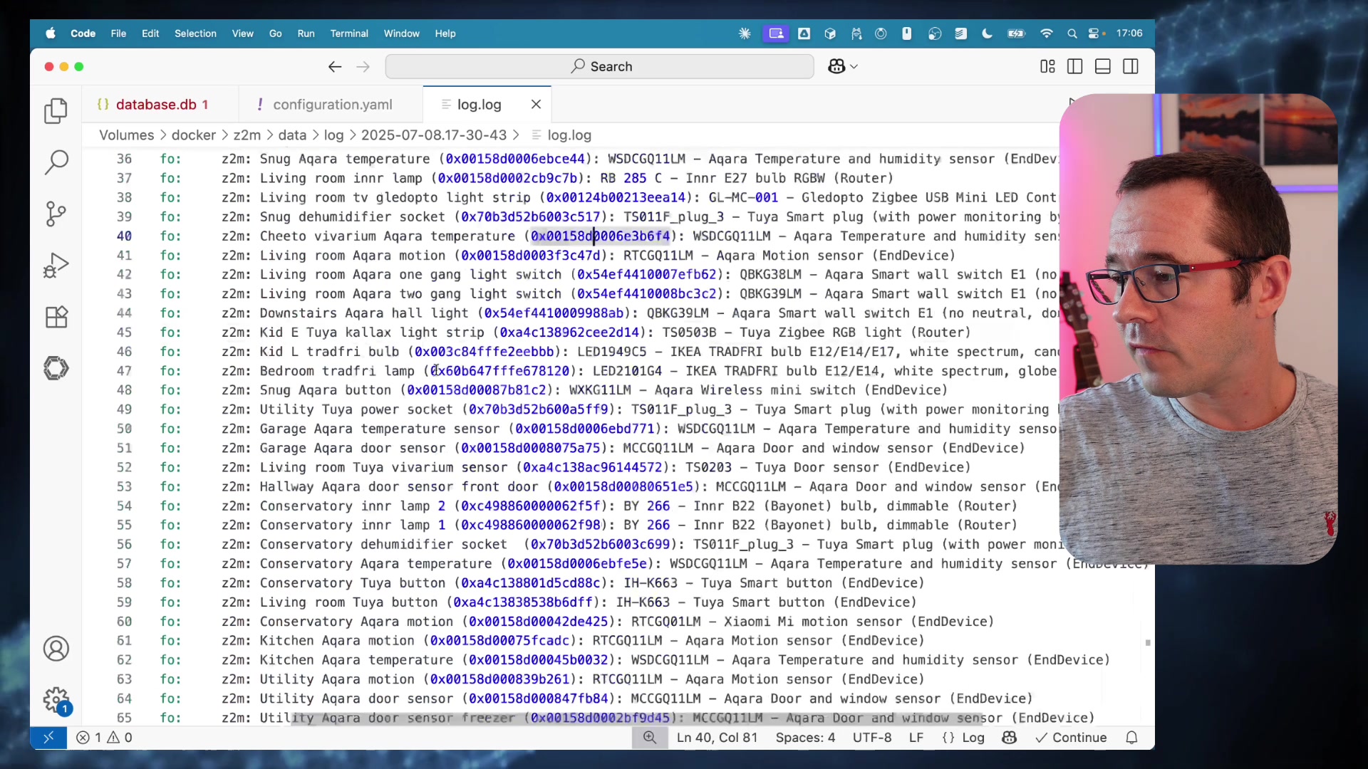 Advanced Troubleshooting: Diving into Log Files demonstration at 441.0s